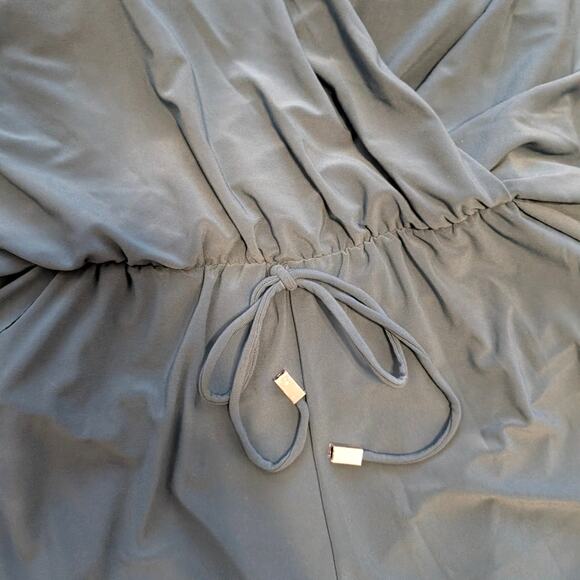 Magicsuit Women's Bianca One Piece Romper Swimsuit Spaghetti Strap Blue Size 10 - Picture 3 of 10